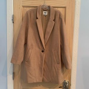 Old Navy button coat XL
